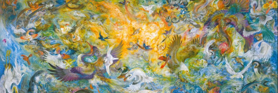 The Fifth Day of Creation by Mahmoud Farshchian